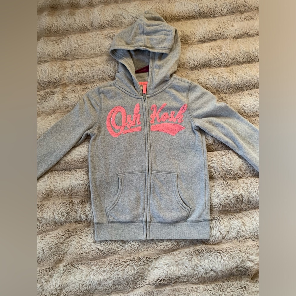 Oshkosh color changing, sequin children’s hoodie
